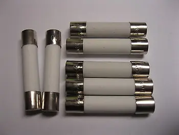 

100 Pcs Fast Blow Ceramic Fuses 3A 250V 6mm x 30mm