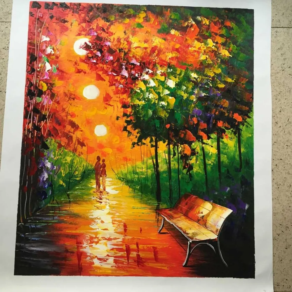 painting art work Picture More Detailed Picture about New 100 Hand