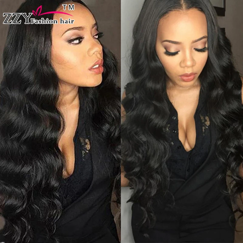 7A Brazilian Virgin Hair Body Wave 4 Bundles Brazilian Body Wave Unprocessed Brazilian Hair Weave Bundles Human Hair Weave