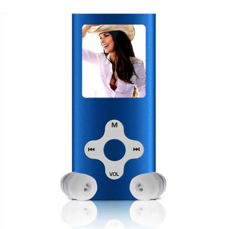 HIPERDEAL Mp3 плеер Usb Музыка Media Портативный ЖК-дисплей Экран FM радио видеоигры кино Поддержка Micro SD карты памяти Lettore D30 Jan9 - Цвет: Синий