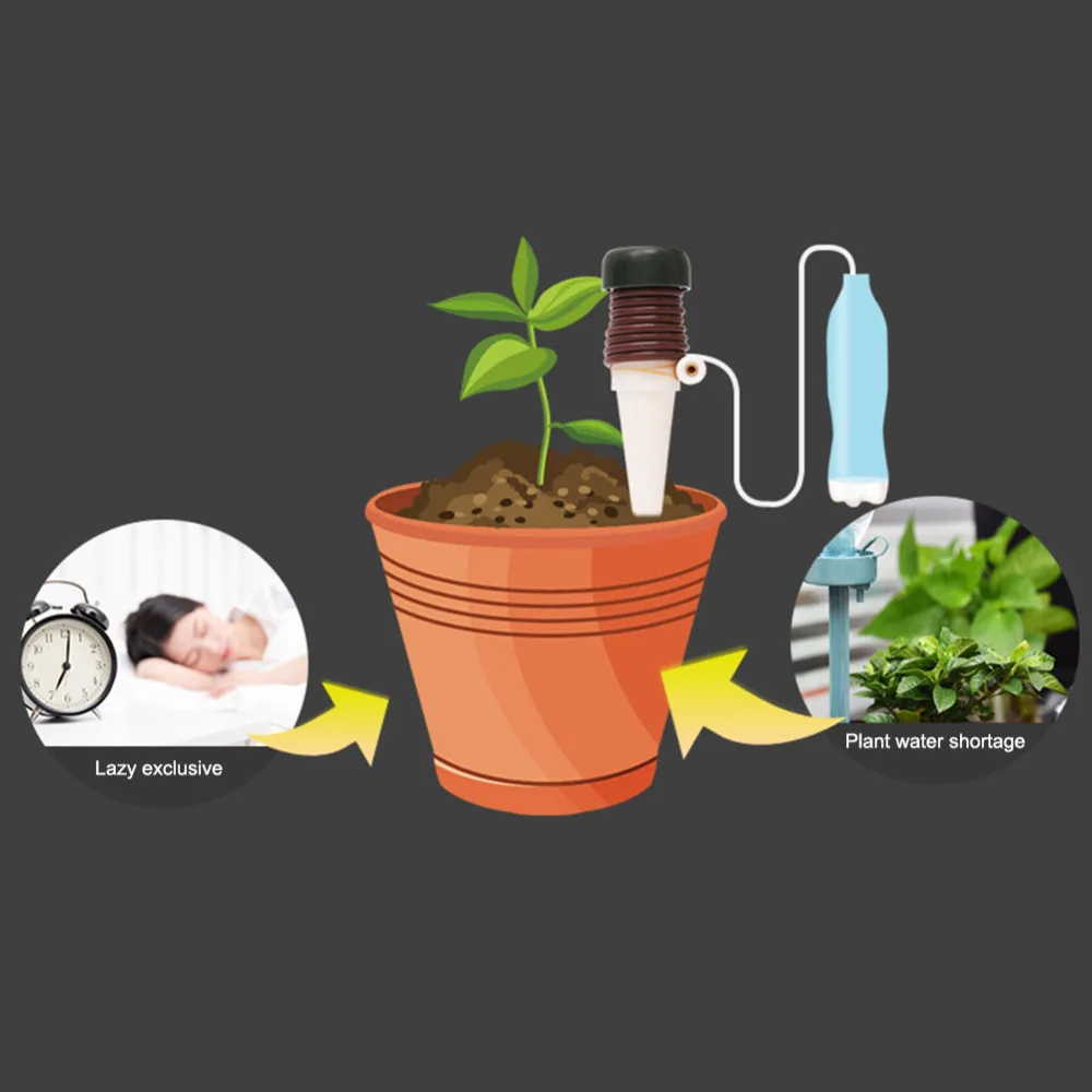 Auto Drip Irrigation System Automatic Plant Waterers Watering Devices garden Plant Waterer for Plants Flower Indoor Household