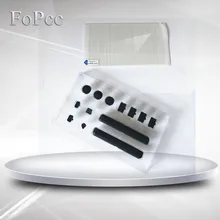 FoPcc протектор экрана из закаленного стекла+ резиновый комплект для тестирования пыли для nintendo Switch Joy-Con