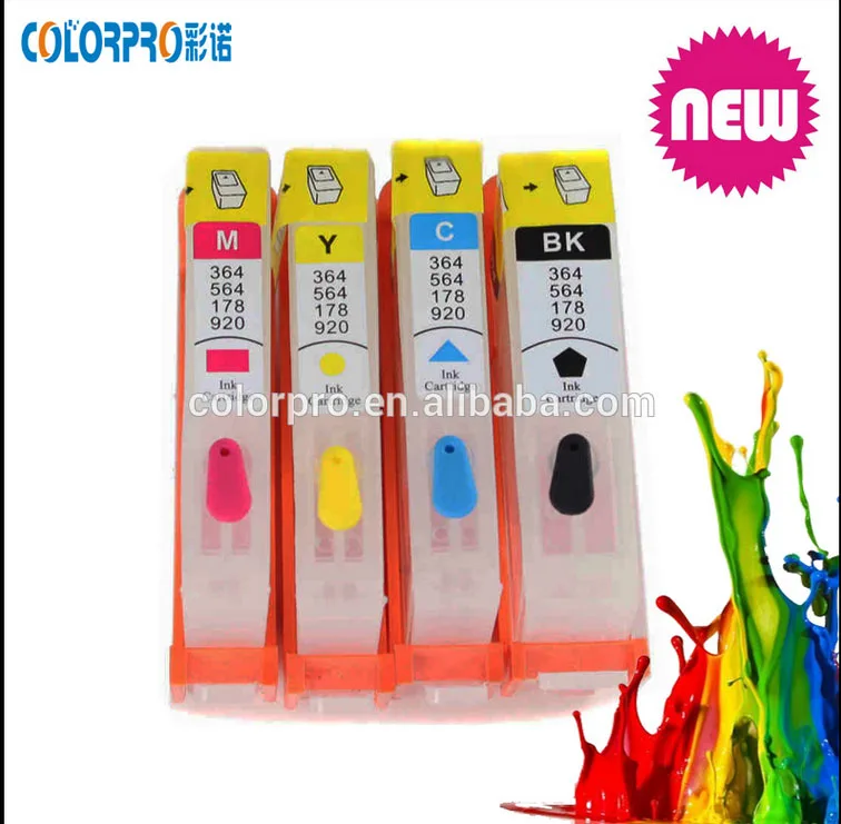 2016 sale 1pcs Y/color refillable ink cartridge for HP 920 564 178 364 655 670 685 without chip and | Компьютеры и офис