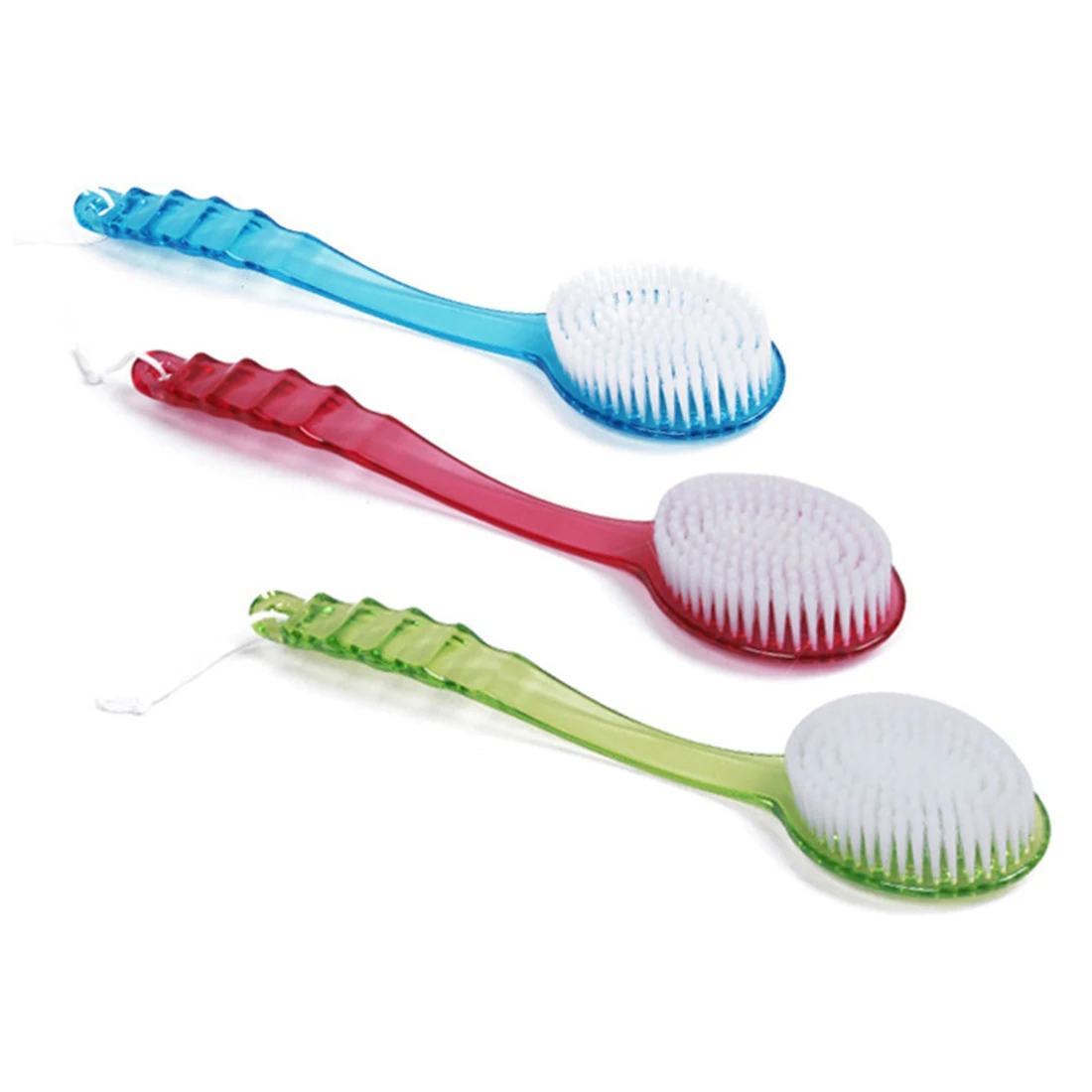 Long Handle Bath Brush Scrub Skin Massage Shower Feet Rubbing Brush For Back Exfoliation Brushes