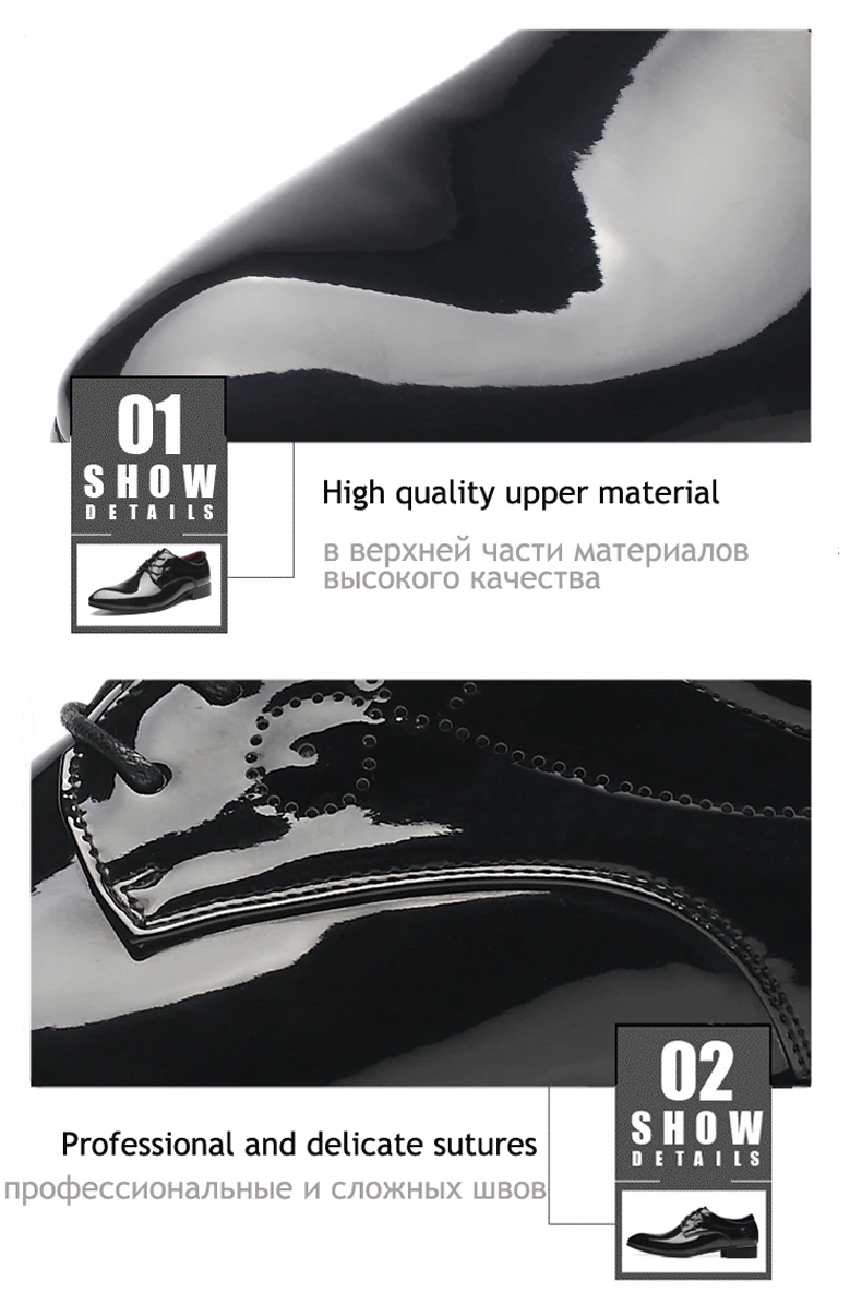 Mens Casual Shoes' Black Oxford Shoes Men Winter Autumn Spring Men Casual Shoes Leather Lace Business Formal Shoe For Mens Brand (16)