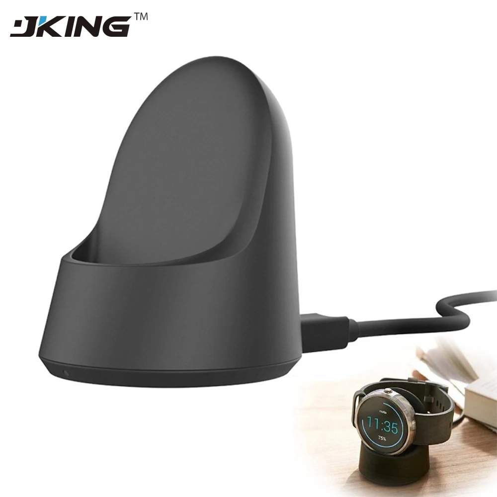 

Wireless Charger for Moto 360 2 Portable Wireless Lightweight Charger Transmitter quick charge for Moto 360 1 2 Smart Watch band