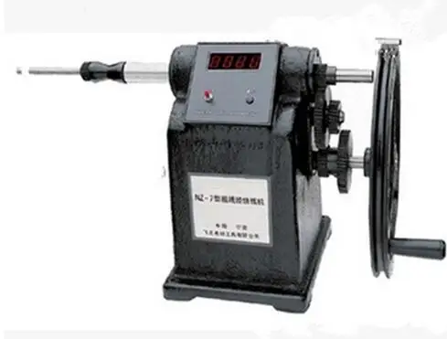 

High quality NZ-7 New Manual Hand Coil Winding Machine Coarse wire diameter electronic winding machine