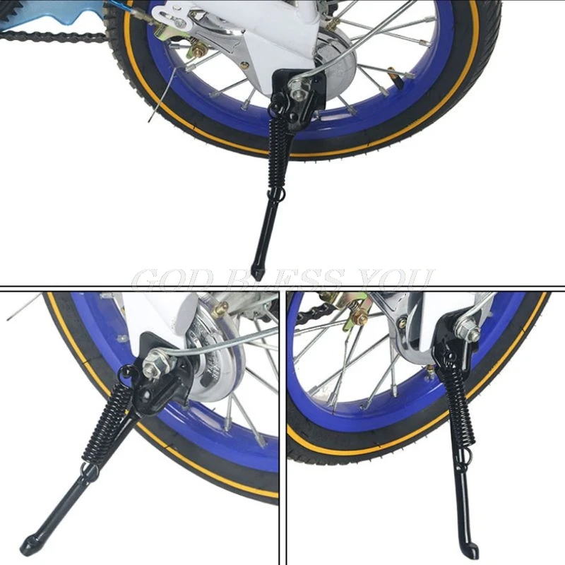 crianças suporte de estacionamento da bicicleta pé
