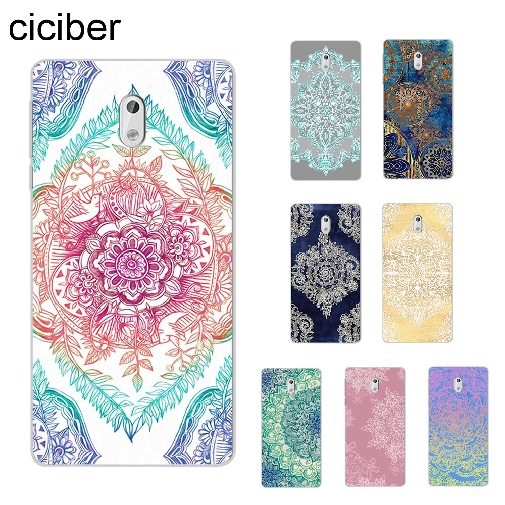 

ciciber Floral Mandala Cover For Nokia 8 7 7.1 6 6.1 5 5.1 3 3.1 2.1 Plus 9 PureView Phone Case For Nokia X7 X6 X5 Soft TPU Capa