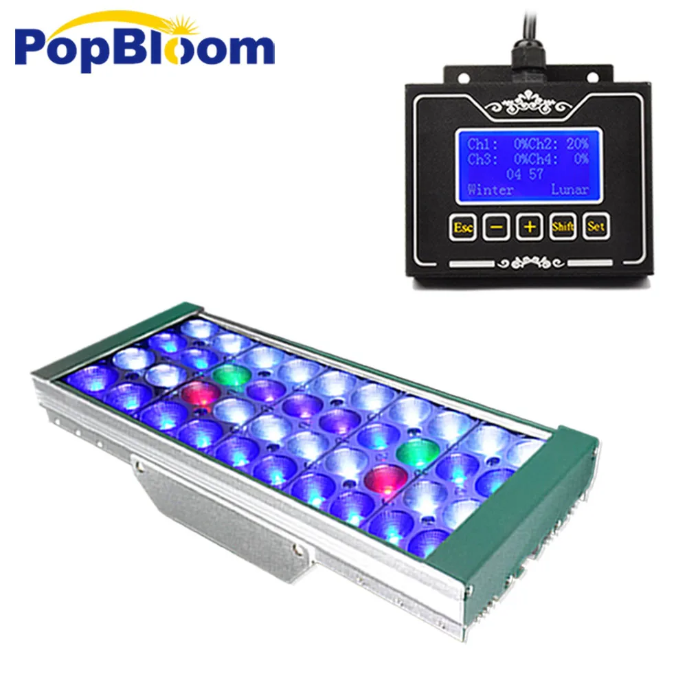 

DSunY lamp for aquarium Led Aquarium Fish Tank Lighting Marine Aquarium Lamp Led Reef Light with smart controller MJ3SP1