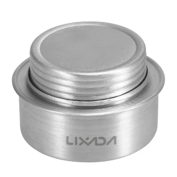 

Lixada Outdoor Camping Stove Portable Mini Aluminum Alloy Alcoho Stove Camping Hiking Backpacking Cooking Picnic Stove with Lid