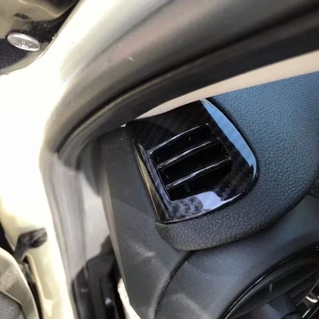 

Carbon Fiber Color Upper AC Air Vent Outlet Frame Cover Trim For BMW MINI Cooper F56 3-Door / F55 5-Door 2014 - 2018