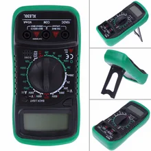 xl830l Digital Multimeter Voltmeter Ammeter AC DC OHM Volt Tester LCD Test Current Multimeter Overload Protection high quality
