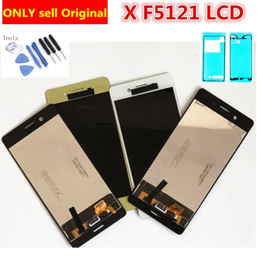 Оригинальный 5 0 дюймовый дисплей для Sony Xperia X LCD F5121 кодирующий преобразователь