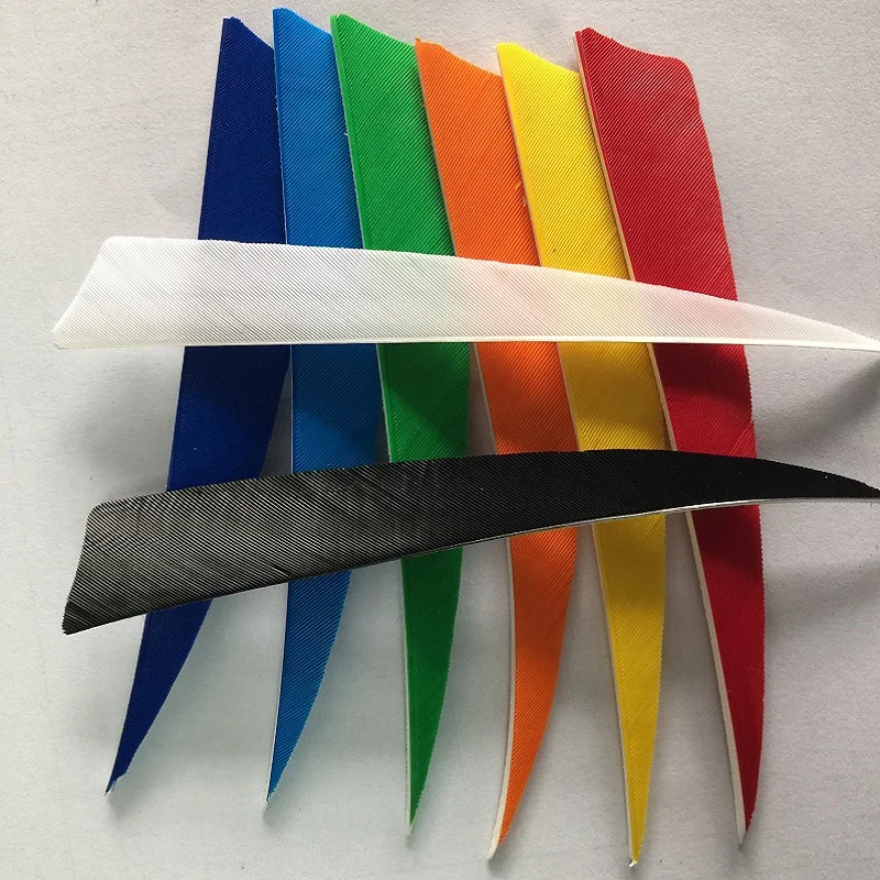 36 шт. Linkboy Archery 5 ''индейки перо Fletching для карбоновой стрелы ID 6 2 мм Луки стрельба