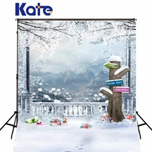 Kate Photo Background Cloth Christmas Backdrops Photography Xmas Winter Snow Backgrounds For Photo Studio Fotografia