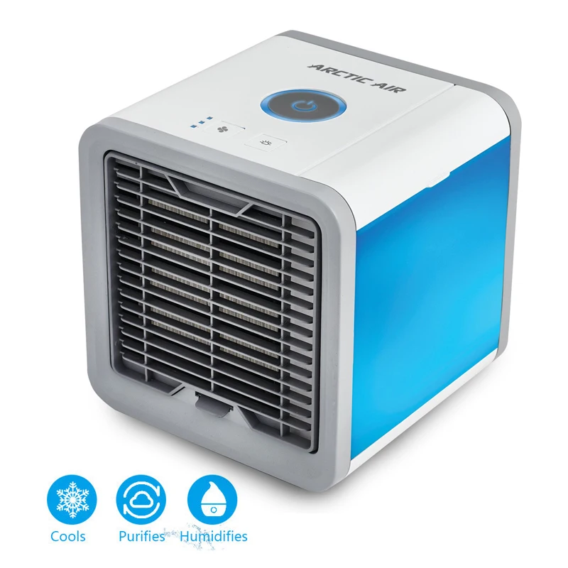 Acheter USB Air Cooler Fan Espace Personnel Artic Air Refroidisseur Ventilateur De Bureau Portable Mini Climatiseur Dispositif Frais Apaisant Vent Pour La Maison bureau