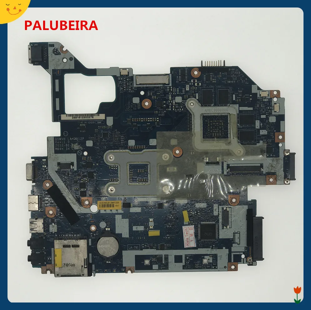 PALUBEIRA ноутбук материнская плата для Acer aspire V3-571G E1-571G основная плата NBY1X11001 Q5WVH LA-7912P HM77 DDR3 GT630M GPU