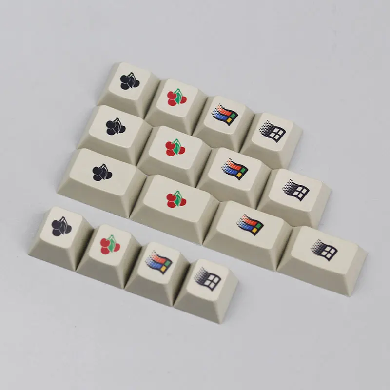 Enjoypbt Win95 и колпачки с логотипом вишни вишня профиль краситель sub 16 клавиш для diy mx