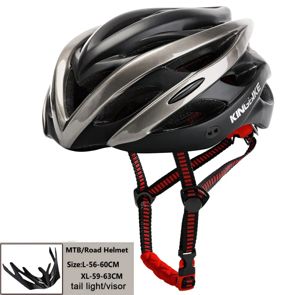 KINGBIKE велосипедный легкий шлем Женский Мужской mtb casco ciclismo bicicleta Размер: M-L56-60cm XL59-63cm
