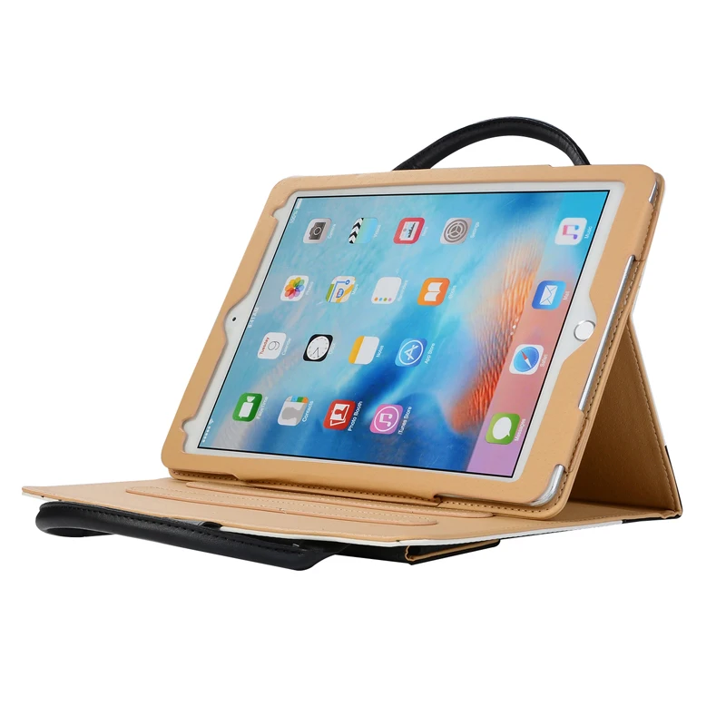 Модный Универсальный женский кожаный чехол-сумочка для iPad 9,7 дюймов с бантом для девочек, смарт-чехол для Apple, iPad 9,7"