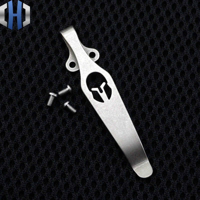

Sparta EDC New Knife Button Pocket Clip Material TC4 Titanium Alloy Knife Clip Belt Flashlight K Sheath Pocket Clip For Knife