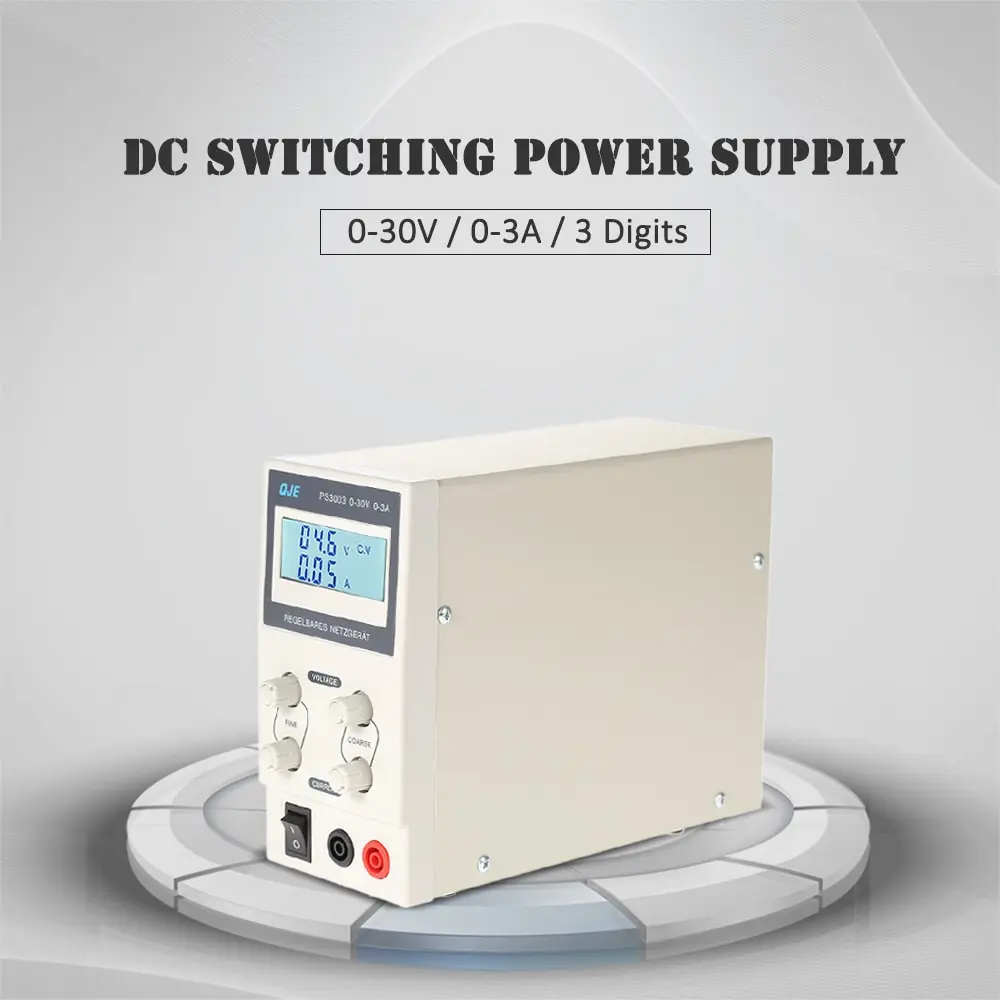 

0-30V 0-3A 3 Digit Adjustable laboratory power supply LCD voltage regulator Variable Digital Regulated DC Switching Power Supply