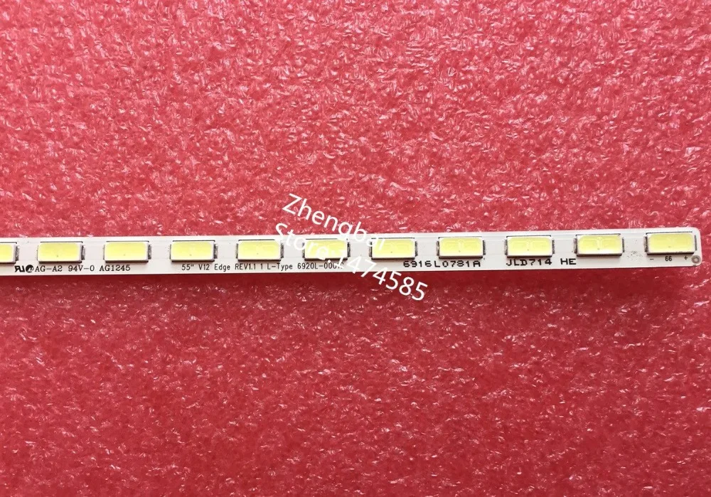 4 шт (2 * R + 2 * L) 55LM6200 LC550EUN светодиодная подсветка для бара 6922L-0003A 6922L-0004A 6920L-0001C 6916L0781A 6916L0782A 689 мм 66 светодиодный s