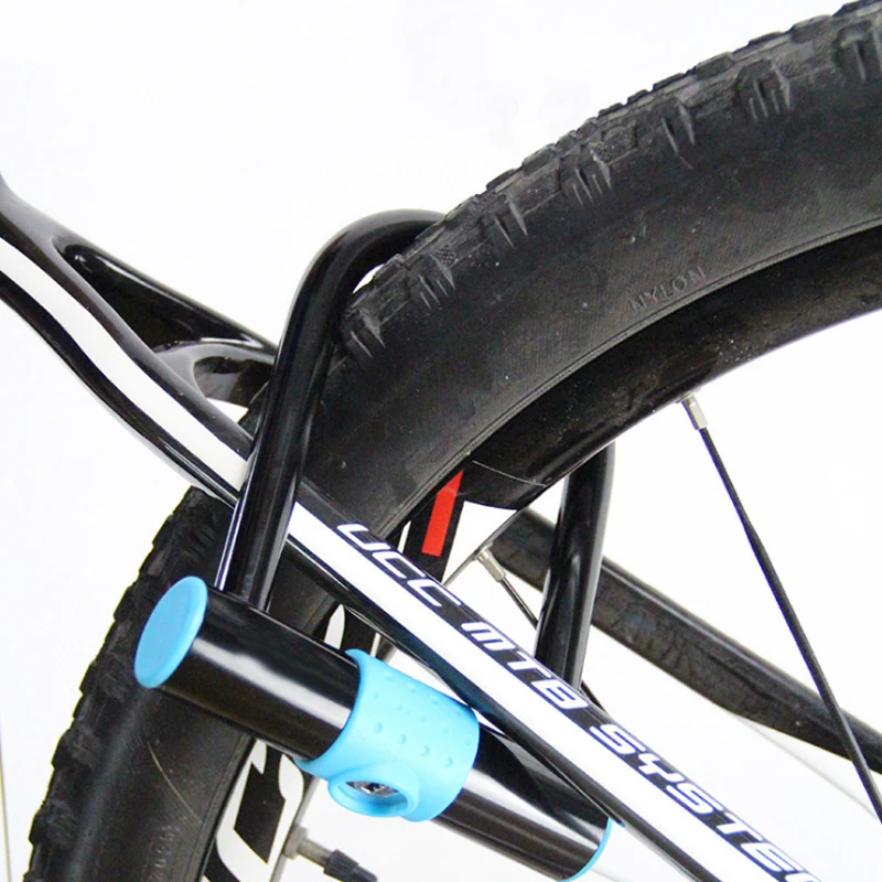 

Bike Anti-theft Lock Mountain MTB Road 3 colos Bicycle Lock Cycling Zinc Alloy Anti-rusty Safety Bike Locks 78*130mm Bike Parts