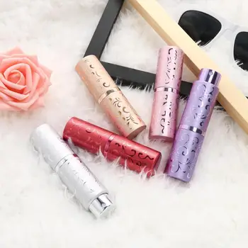 

15ml Portable Mini Travel refillable Perfume Bottle Atomizer Pump Case Rotating Spray Bottle 2U0130