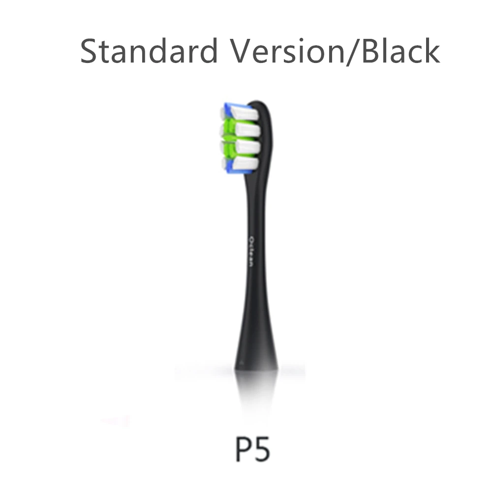1PC Standard Black Mijia Oclean Air звуковая электрическая зубная щетка перезаряжаемая IPX7 водонепроницаемое приложение управления для взрослых, для ротовой полости Уход/зубная щетка голова/настенный держатель - Цвет: 1PC Standard Black