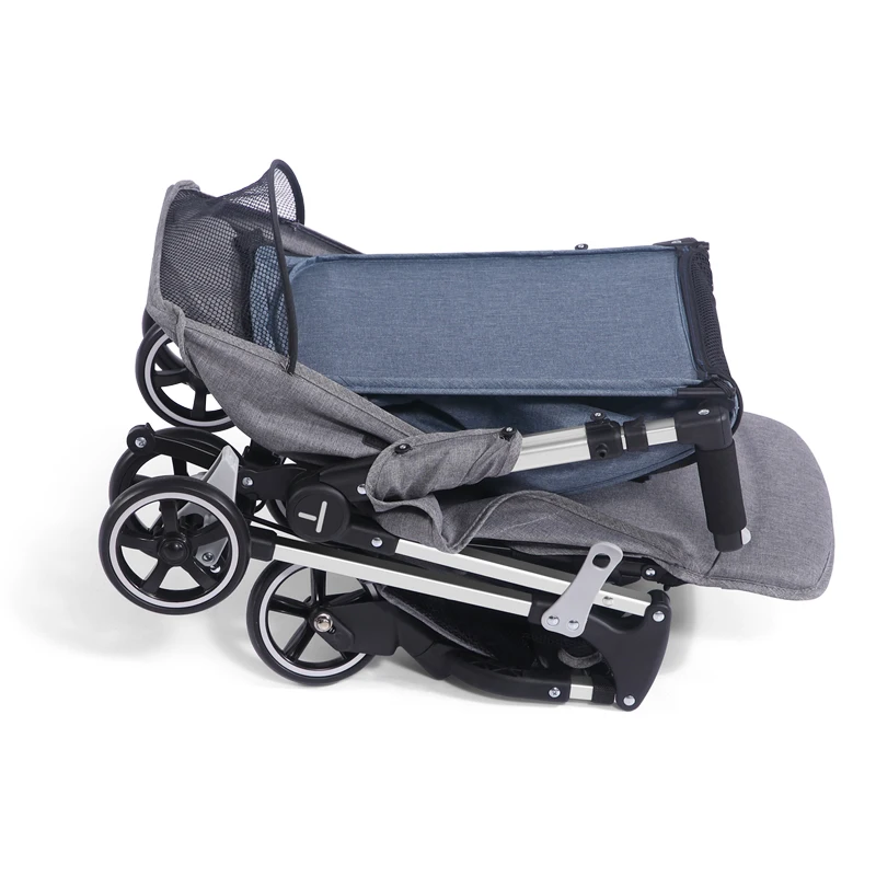 Суперлегкая компактная детская коляска Playkids из полиэстера + катионовой ткани PP EVA