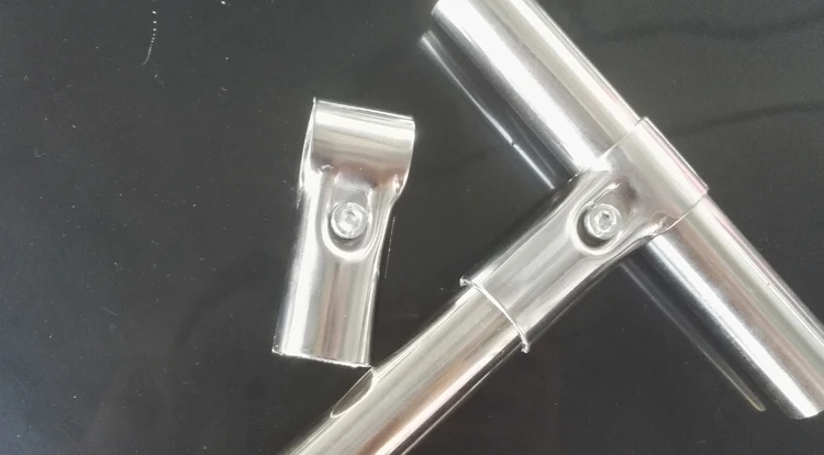 peças fixas, haste única, redonda, encaixe de