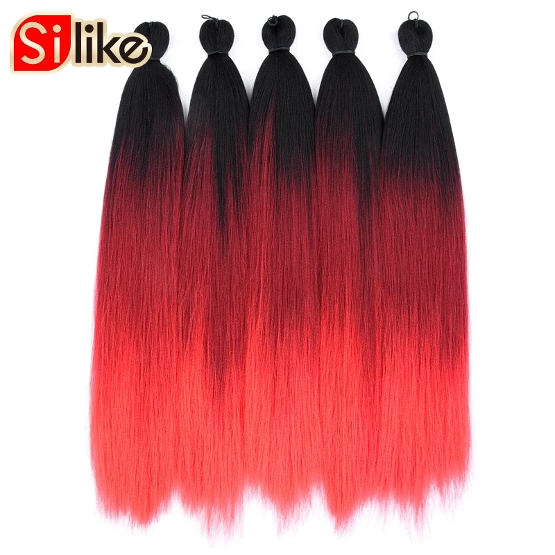 Silike fácil trança jumbo briads cabelo camadas
