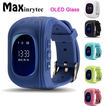 

Maxinrytec Q50 GPS Smart Kids smart Watch GPS SOS Call Location Finder Locator Tracker Anti Lost OLED Screen