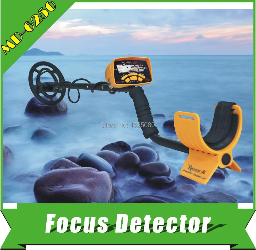 FREE SHIPPING professional deep depth ground search metal detector gold