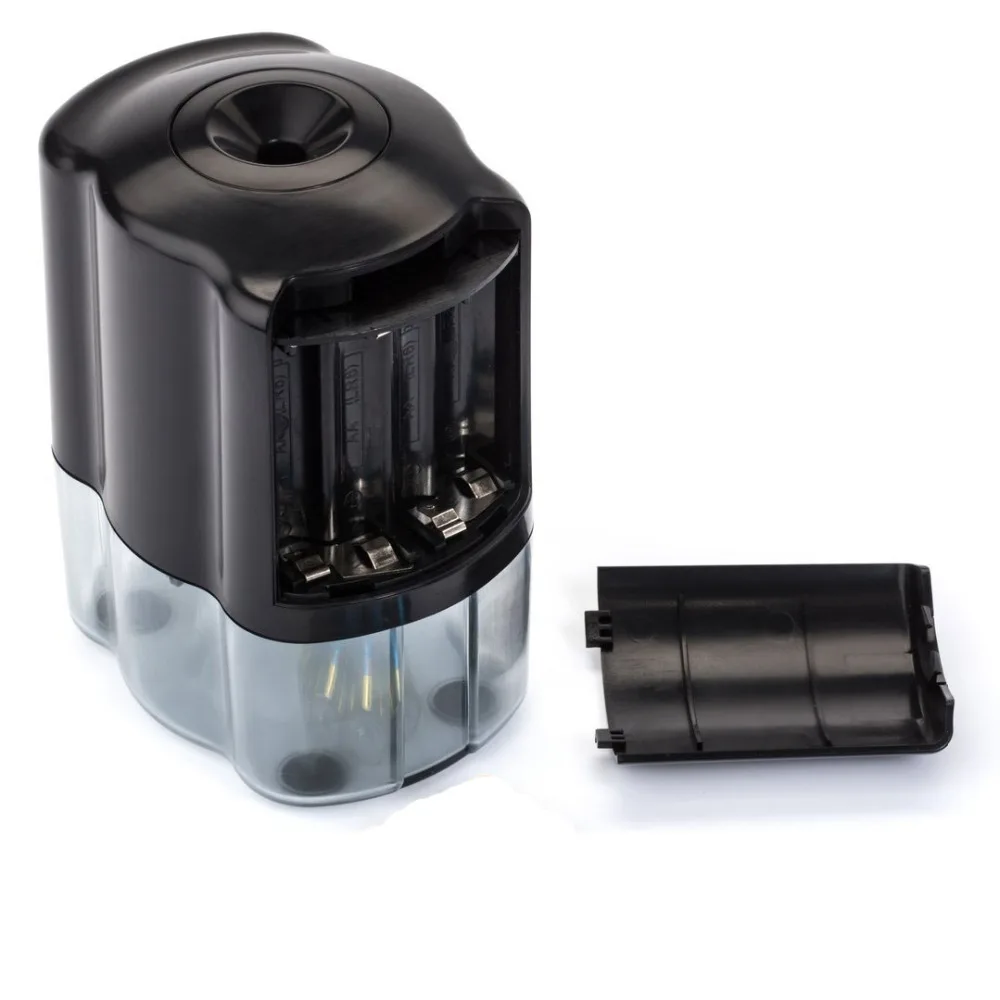 Heavy Duty Electric Pencil Sharpener Auto Sensing Stop Powered by