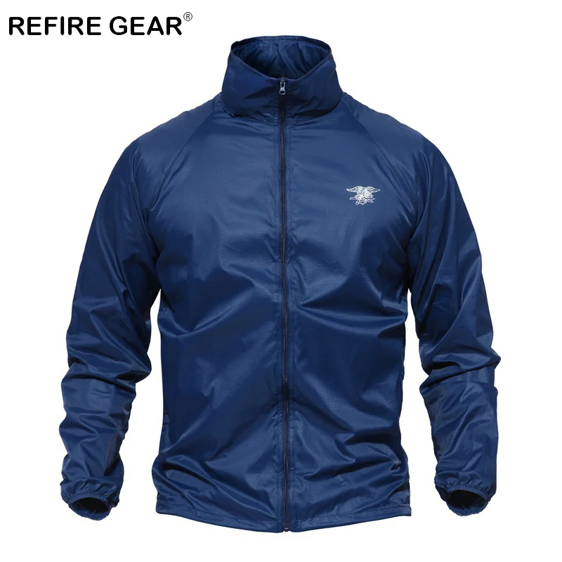 Куртка ReFire Gear Мужская камуфляжная тактическая тонкая Водонепроницаемая