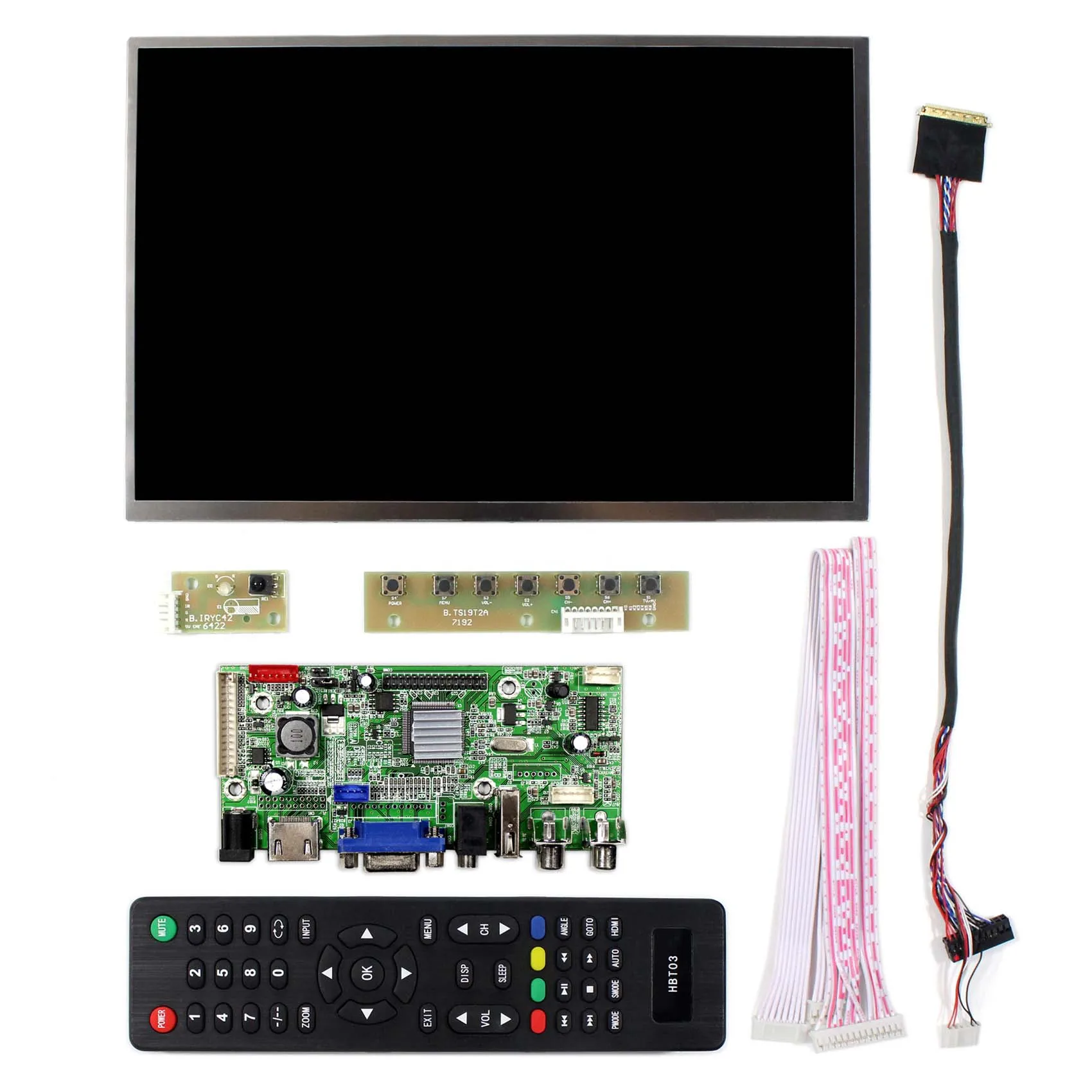 10 1 дюймов LP101WX1 B101EW05 1280x800 ЖК дисплей Экран с H DMI VGA AV аудио Плата контроллера USB