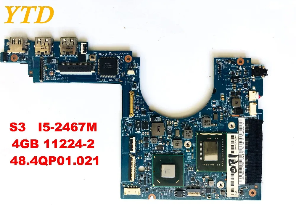  Original for ACER S3 391 951 laptop motherboard S3-391 S3-951 I5-2467M 4GB 11224-2 48.4QP01.021test