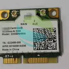 Двухдиапазонный беспроводной N-2200 2200BN 2200BNHMW Half Mini PCI-e беспроводной WiFi WLAN карта