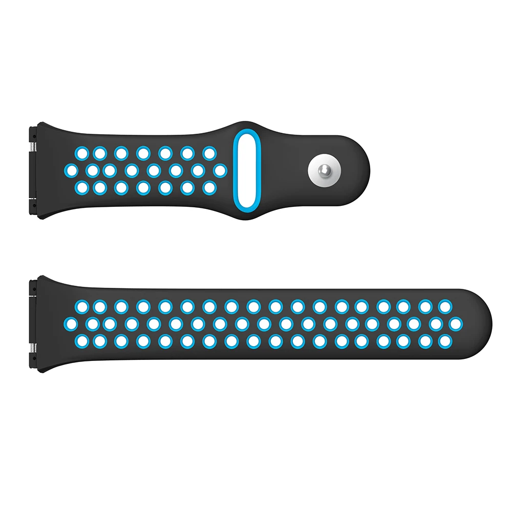Легкие вентилируемые силиконовые спортивные часы Браслет для Fitbit Ionic Смарт часы Регулируемый сменный Браслет аксессуар