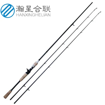 

2.1m 2 Section Double Tip Perch Fishing Rod M/MH Power Carbon Travel Rod Spinning/Casting Fishing rod Light Fishing Pole