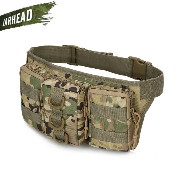 US $10.18 Tactical Waterproof Men Waist Pack Hiking nylon Waist Bag Outdoor Army Military Hunting Sports Clim