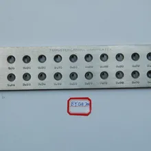 Горячие 1 шт./лот круглый фильера для ювелирных изделий, карбид вольфрама фильера, 20 отверстий, половина Круглый Волочильных Досках