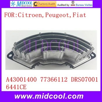 

New Heater Blower Control Unit Fan Motor Resistor OEM A43001400 77366112 DRS07001 6441CE 6441.CE FOR Citroen Peugeot Fiat