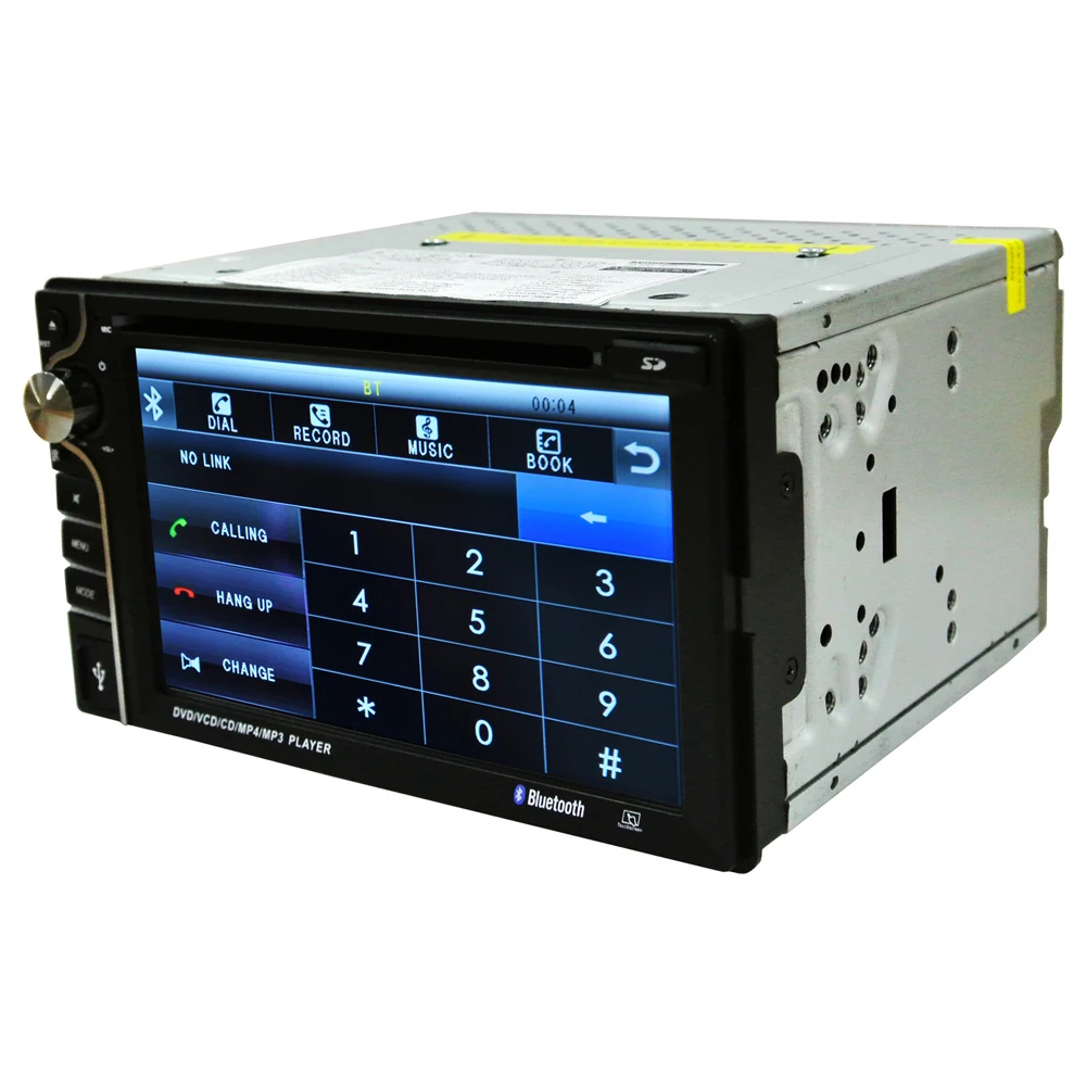 Touch Screen car dvd player Car Radio Stereo USB SD Bluetooth FM 6.2