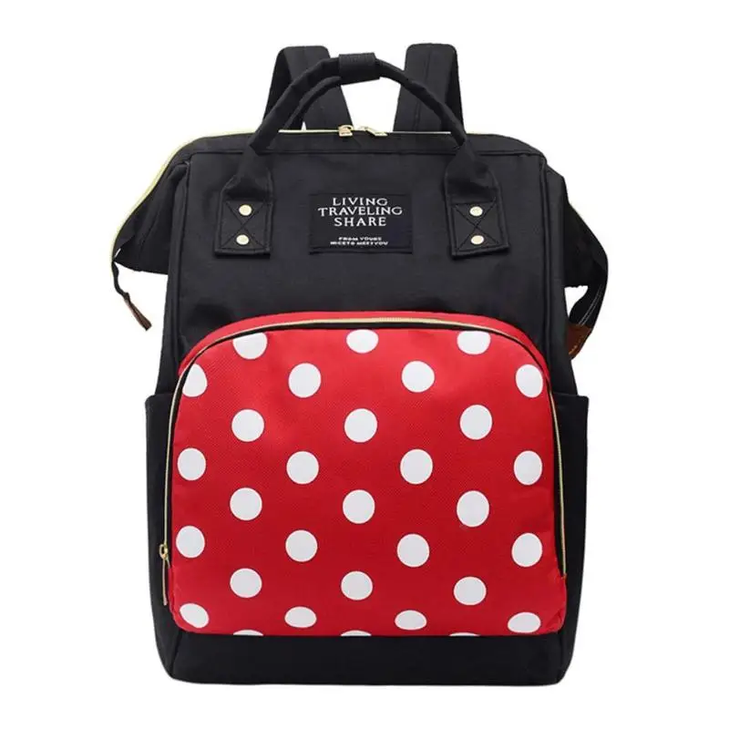

Large Capacity Mommy Nylon Maternity Bag Diaper Nappy Bag Bolsa Cute Printing Baby Bag Travel Backpack Desiger Nursing Baby Care