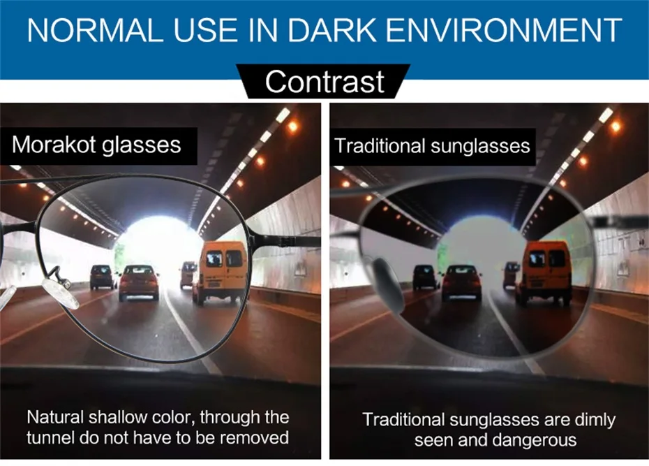 MORAKOT фотохромные поляризационные солнцезащитные очки для мужчин, фирменный дизайн, пилот, мужские солнцезащитные очки для вождения, винтажные очки BSH8009