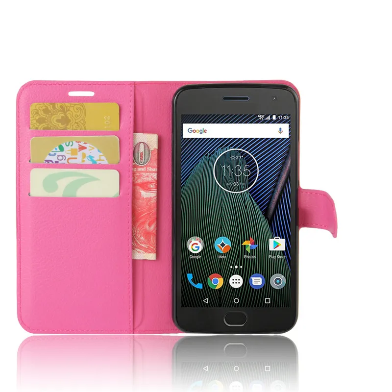 For Motorola Moto G5 Plus Case Wallet PU Leather Back Cover Phone Case For Motorola G5 Plus XT1670 XT1675 Case Flip Bag Skin (33)